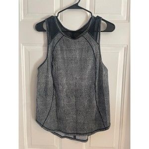 lululemon athletica Black and White Tank Top